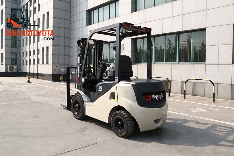 Thiết kế Unibody trên xe nâng CT Power