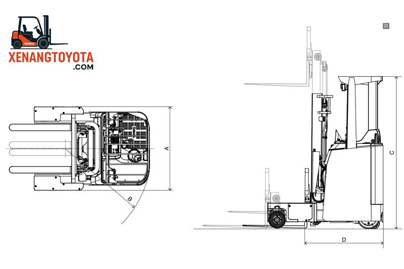 Bản vẽ kỹ thuật 8FBS Series