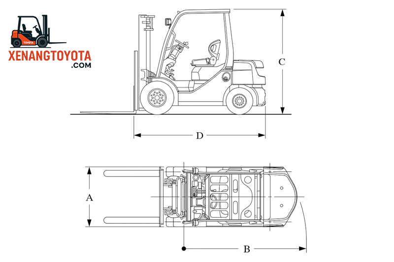 Bản vẽ kỹ thuật Toyota 8 