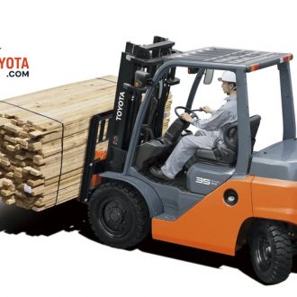 Xe nâng dầu 4 tấn đến 8 tấn Toyota 8FD Series