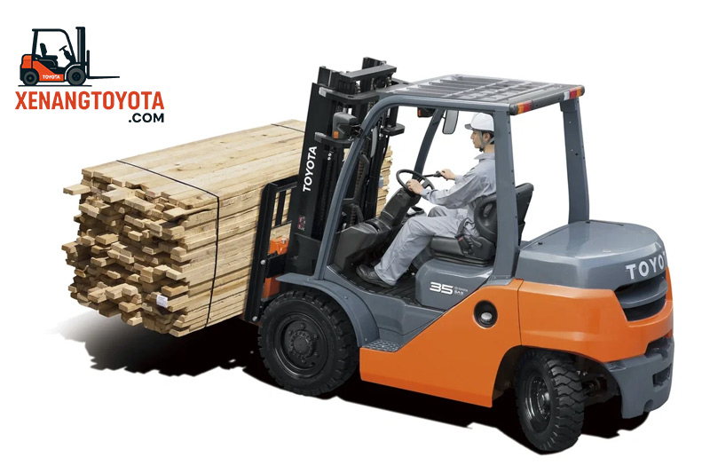 Xe nâng dầu 4 tấn đến 8 tấn Toyota 8FD Series
