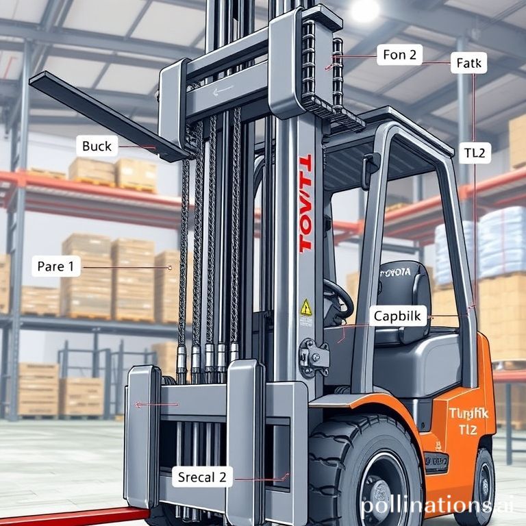 Phân tích chi tiết khung nâng xe nâng Toyota: Cấu tạo, tháo lắp và tiêu chuẩn dịch vụ