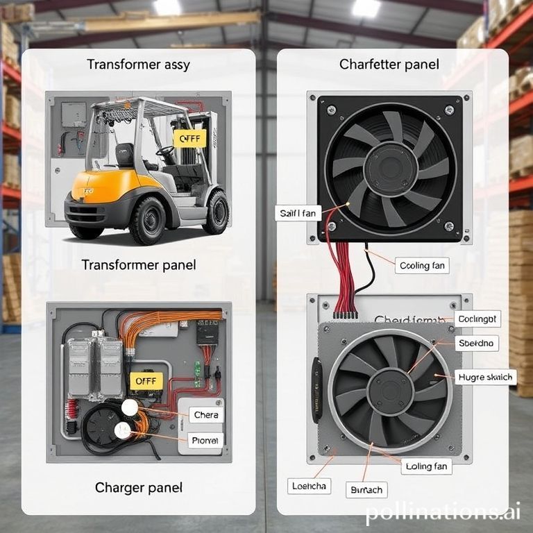 Tổng quan và kỹ thuật bộ sạc (charger) xe nâng: Loại lắp trên xe và loại ngoài xe