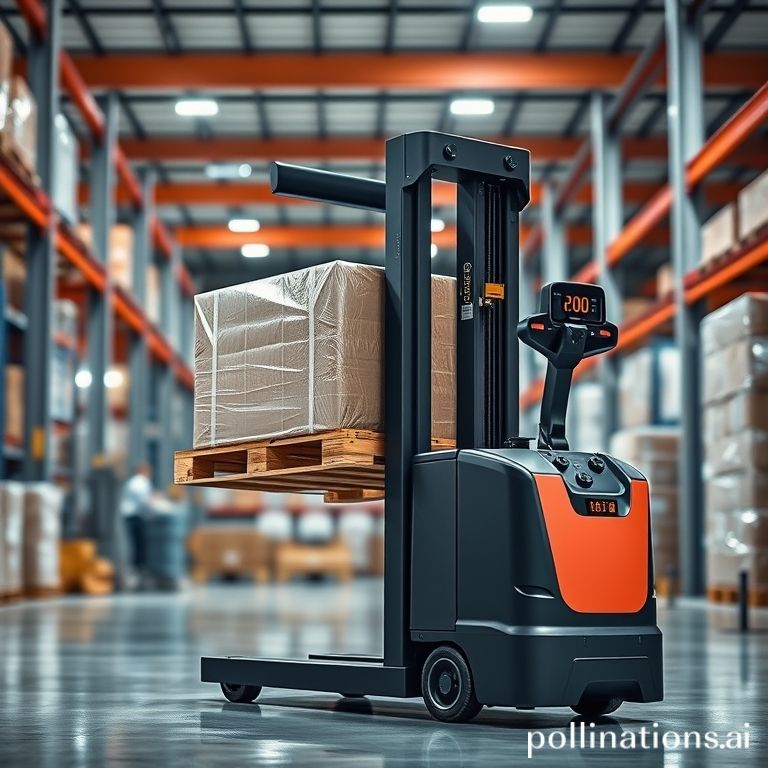 Xe nâng tay điện có cân - Giải pháp nâng hạ thông minh và chính xác