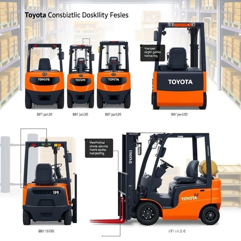 Phân Tích Kỹ Thuật Và Ứng Dụng Thực Tiễn Các Dòng Xe Nâng Điện Toyota 8FBN Series