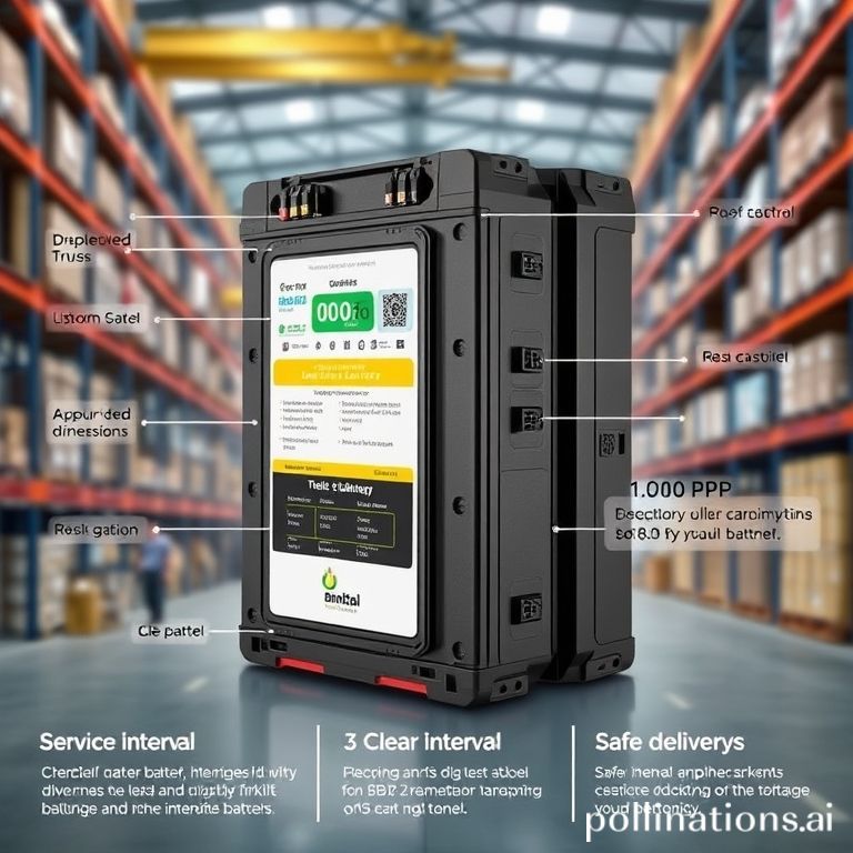 Phân tích kỹ thuật và thực tiễn đầu tư pin lithium-ion cho xe nâng: Tuổi thọ, tối ưu chi phí và tiêu chuẩn chọn lựa