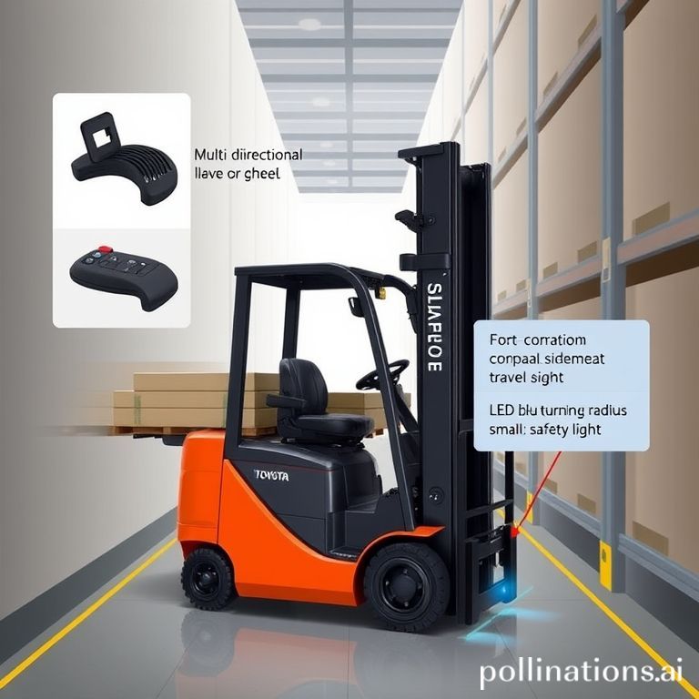 Phân tích kỹ thuật chế độ di chuyển ngang trên xe nâng Toyota 8FBS: Giải pháp tối ưu vận chuyển hàng dài trong lối đi hẹp
