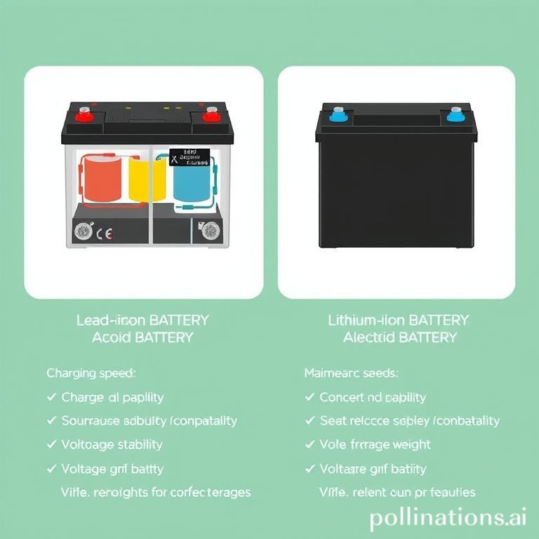 So sánh pin axit chì và pin lithium-ion cho xe điện: Phân tích chi tiết chuyên gia